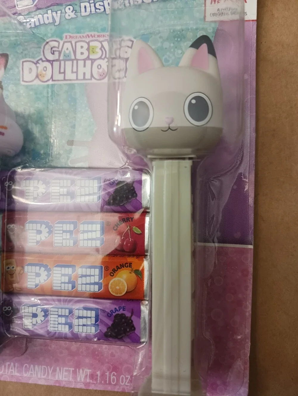 2023 GABBY'S DOLLHOUSE Pez Gift Set PANDY PAWS & CAKEY CAT